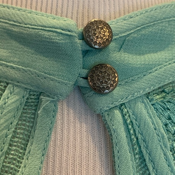 NWT $300 Free People Cleo Mini Dress Canton Size 10 Green Cocktail Open Back - Picture 14 of 16